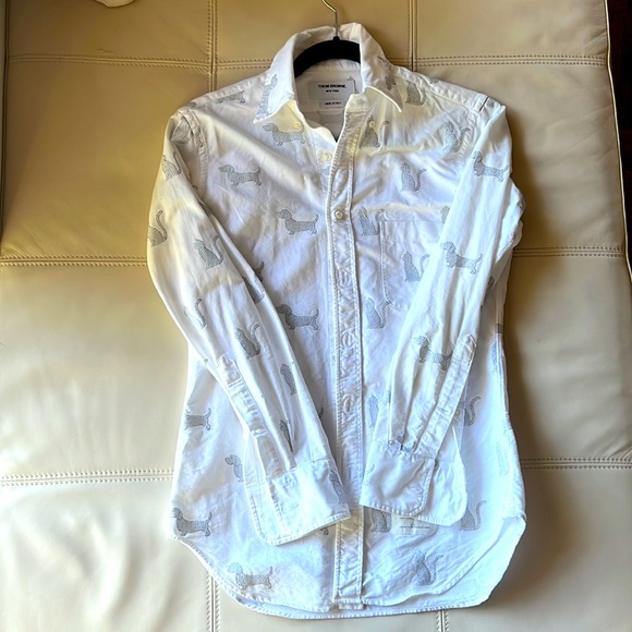 THOM BROWNE White Shirt - Picture 3 of 8